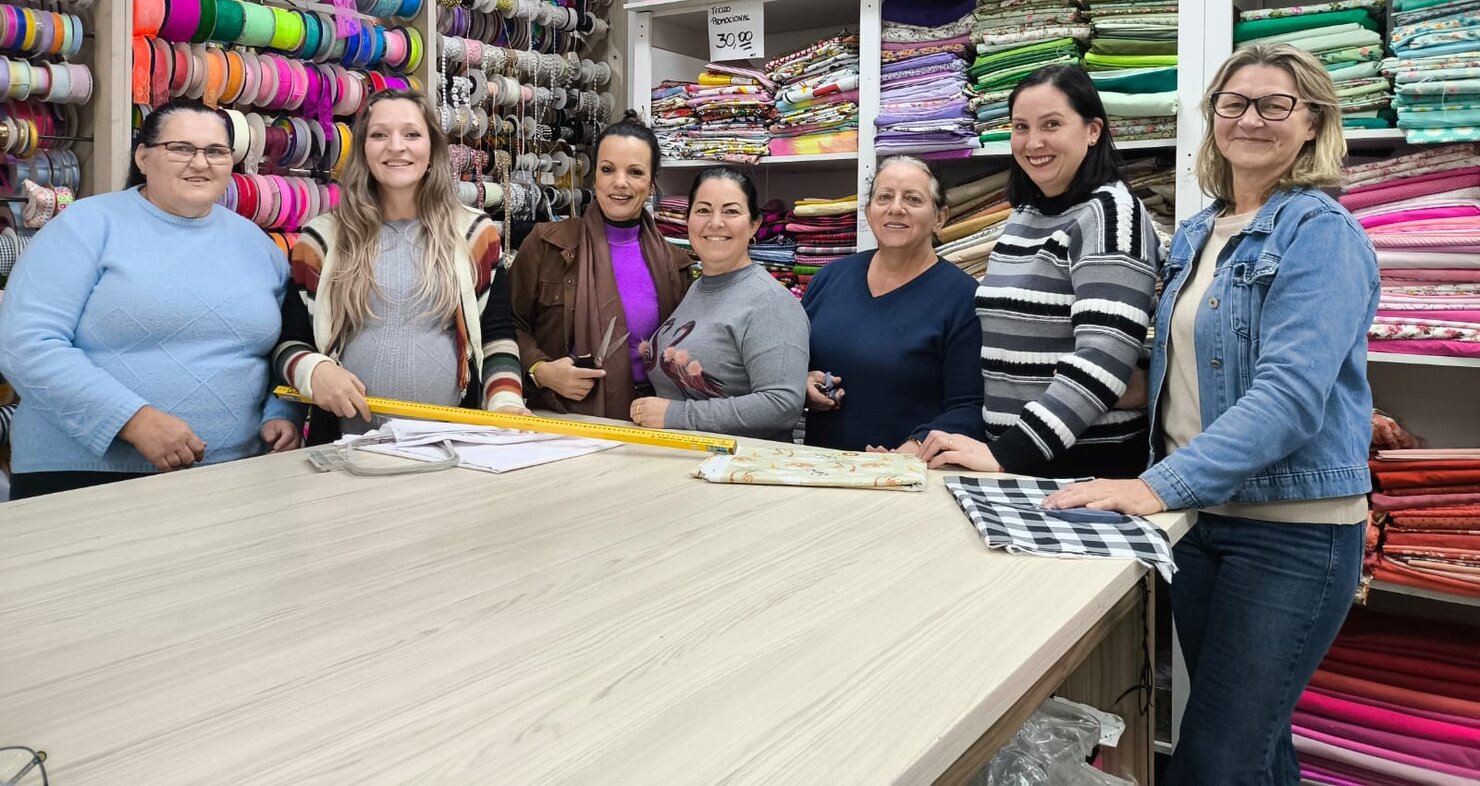 Uma equipe super simp�tica que atende a todos com carinho. Foto: Fabiana Martins.