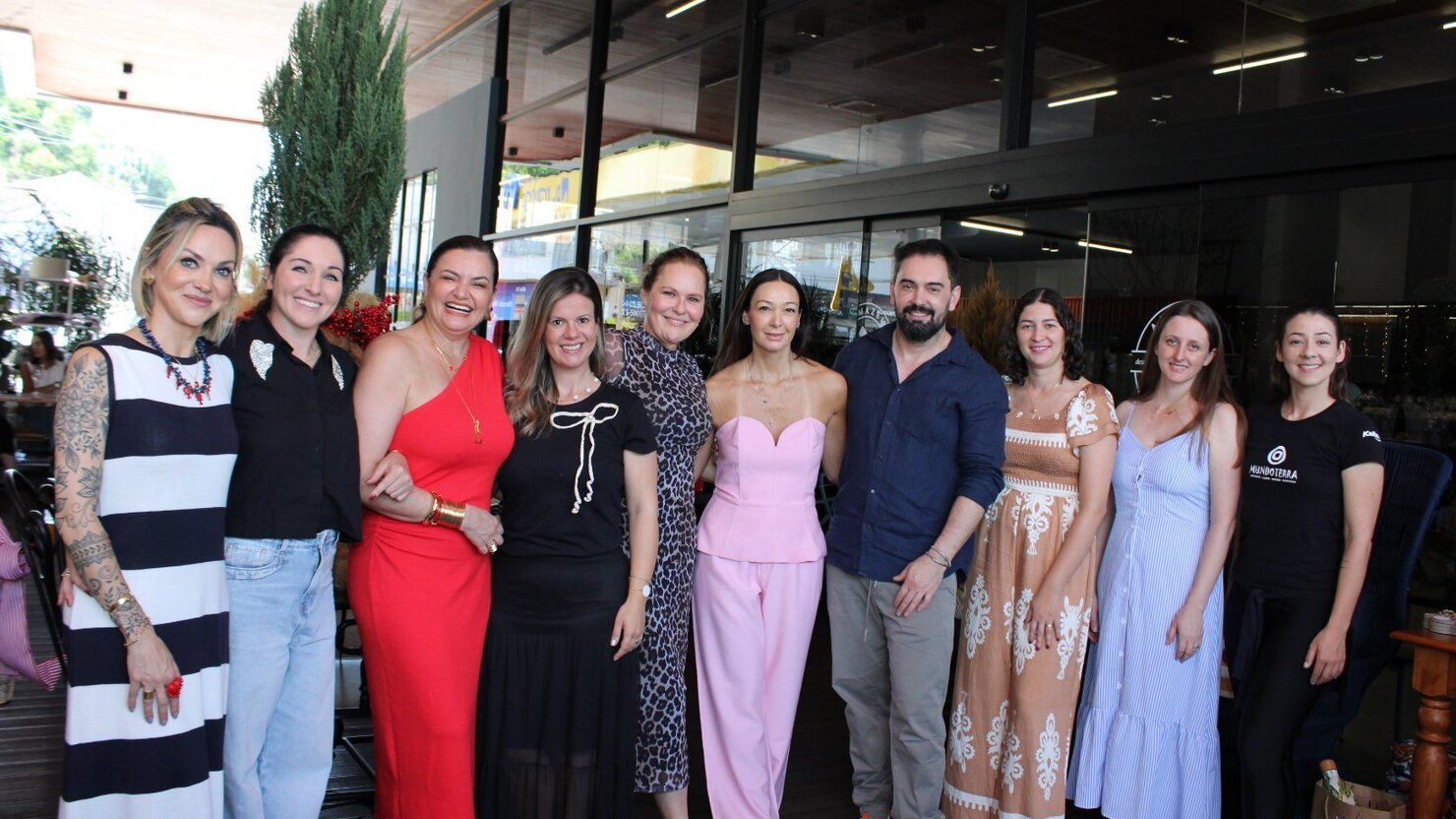 Os parceiros que fizeram da Feirinha do Armazm Pierina em dezembro um verdadeiro sucesso. - Fotos: Lus Longhini