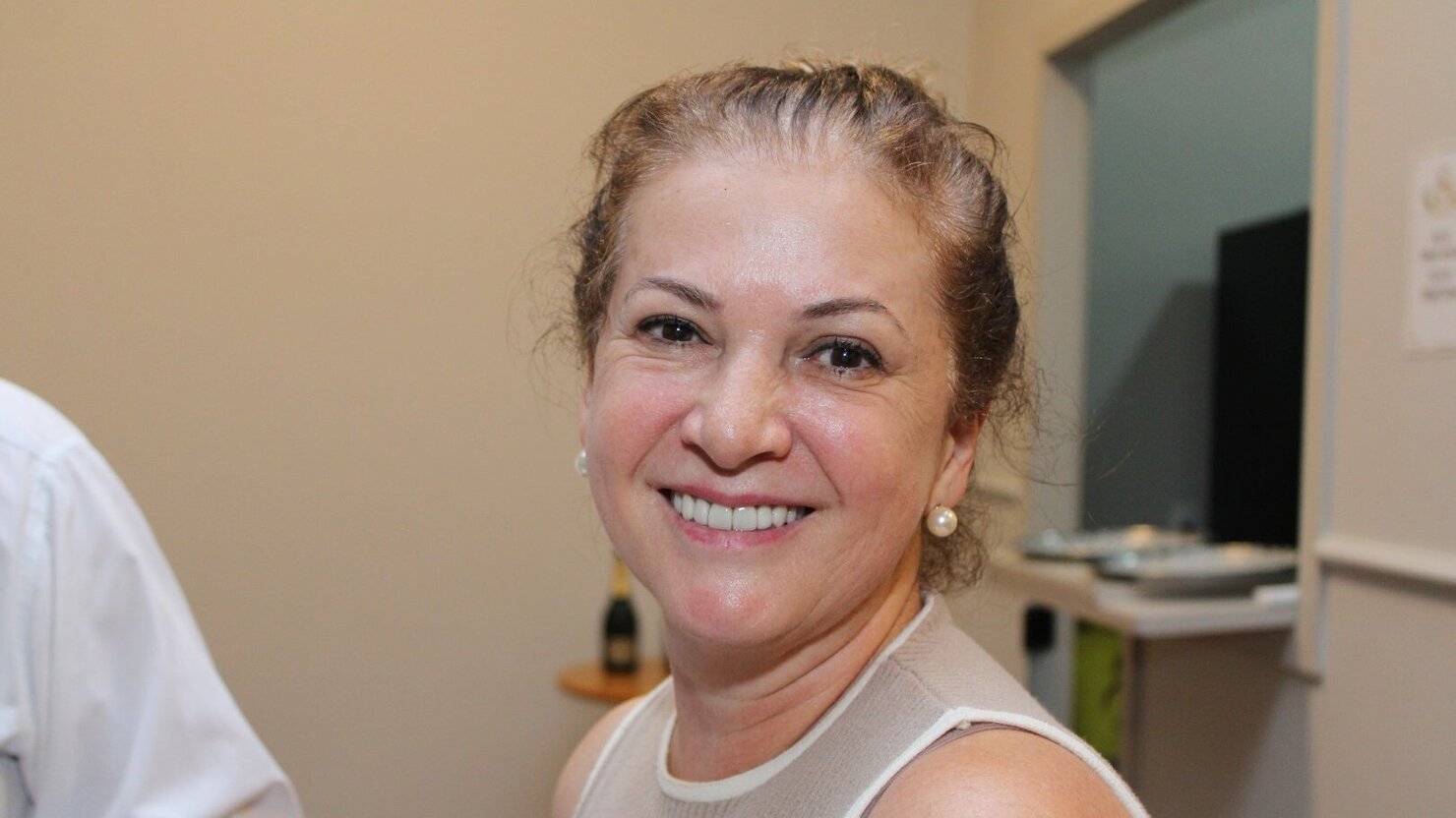 Arlete Peliciolli � sin�nimo de simpatia, dedica��o e hospitalidade. - Foto: Lu�s Longhini