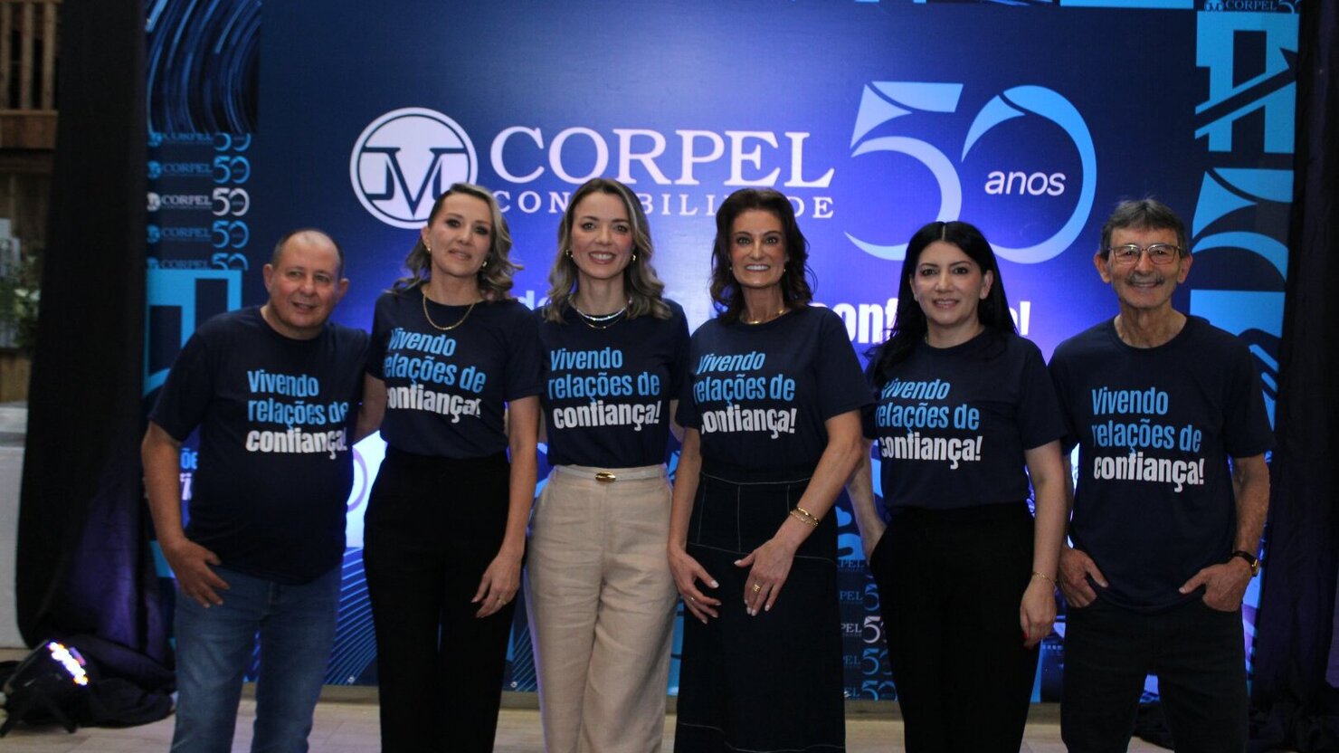 Os s�cios da Corpel celebram 50 anos de hist�ria, credibilidade e conquistas. 🥂✨ � Foto: Lu�s Longhini