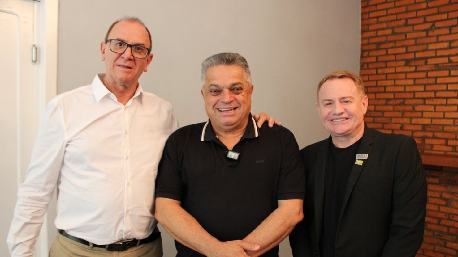 Candidato Jo�o Rodrigues participa de evento da ACIC em Conc�rdia com a presen�a de empres�rios. - Fotos: Lu�s Longhini
