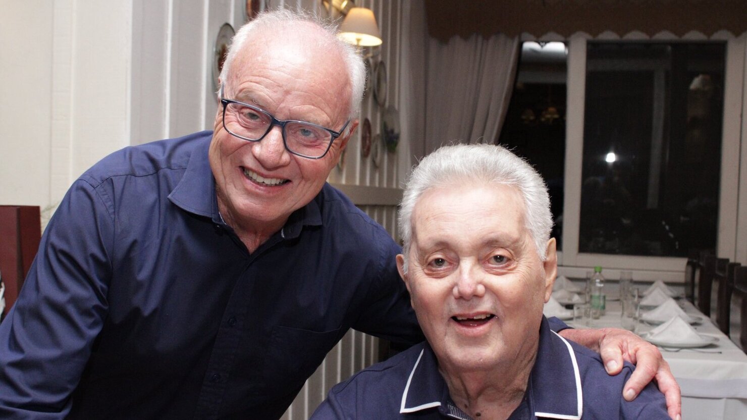 Carlos e Marcos, irm�os, amigos e exemplos de vida. - Foto: Lu�s Longhini