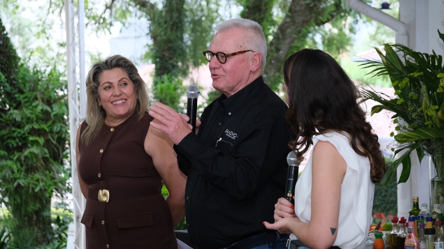 Chairman e CEO do grupo dinamarqu�s THORNICO visitam Conc�rdia e estreitam la�os industriais com a Fornari. - Fotos: Tiago Rafael