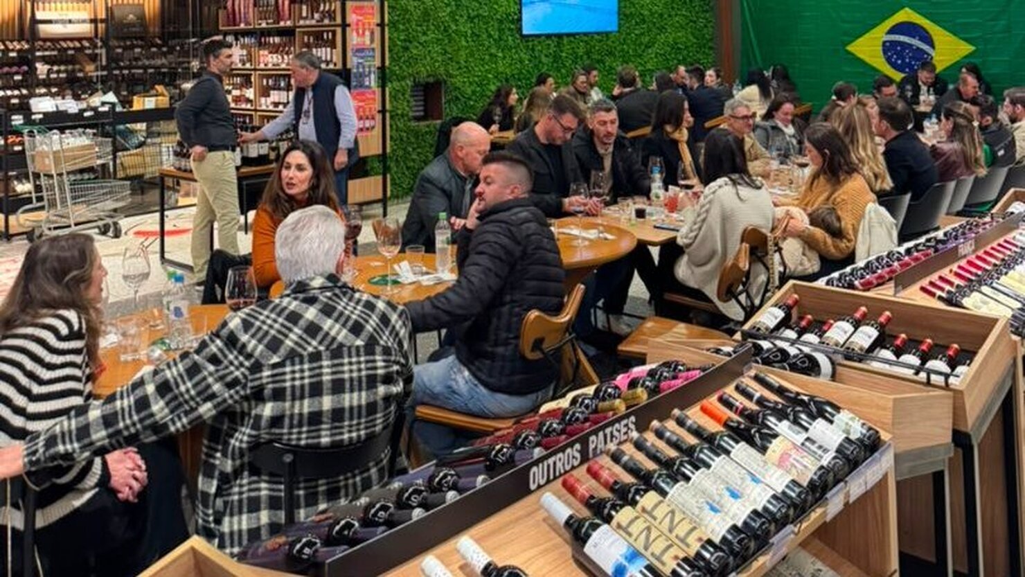 Um evento magn�fico com uma gastronomia incr�vel. Foto: Cait� Supermercados.