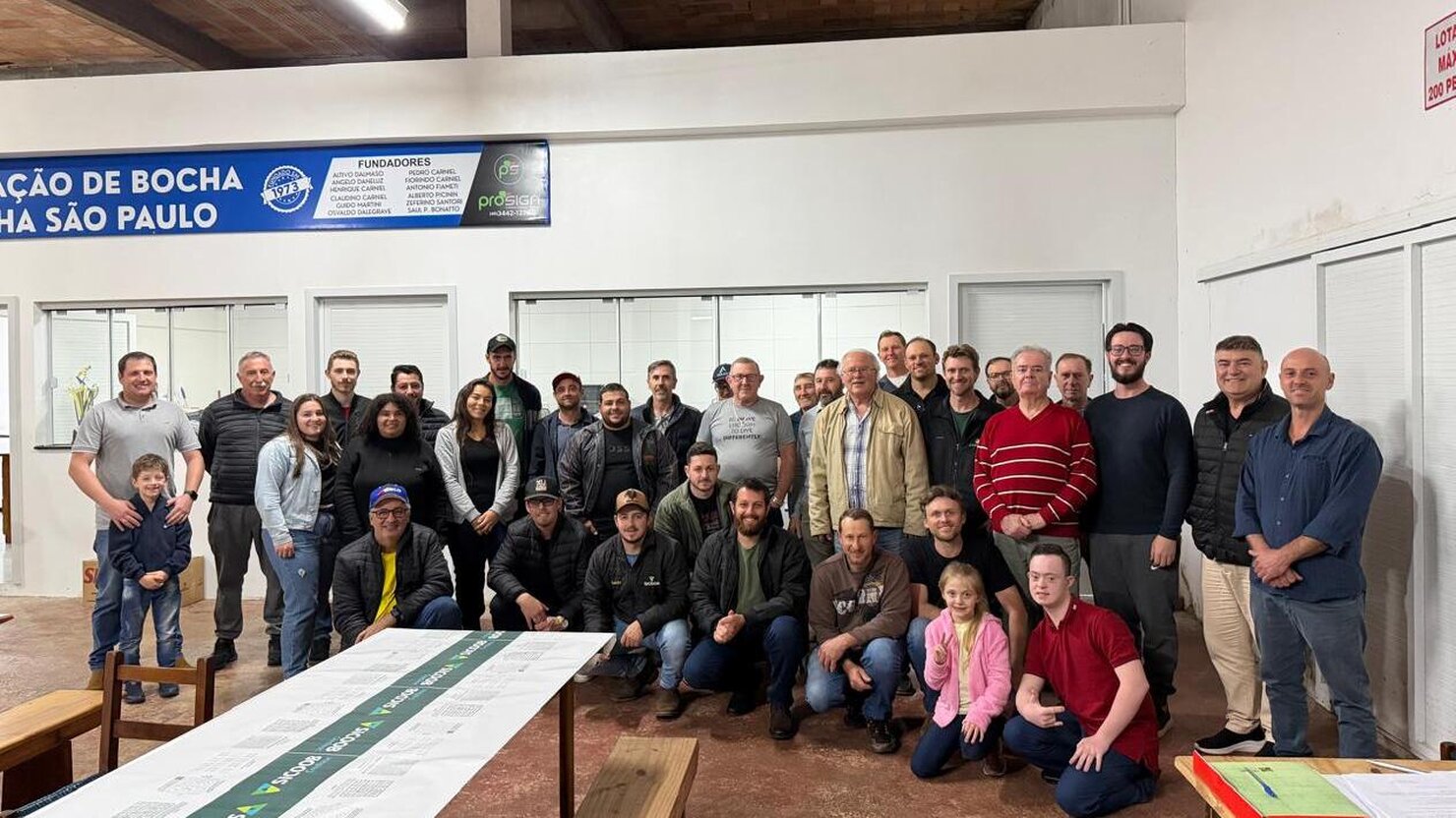 Diretoria da Associa��o dos Criadores de Ovinos e Caprinos do Alto Uruguai Catarinense, criada para fortalecer a atividade na regi�o. - Foto: Divulga��o