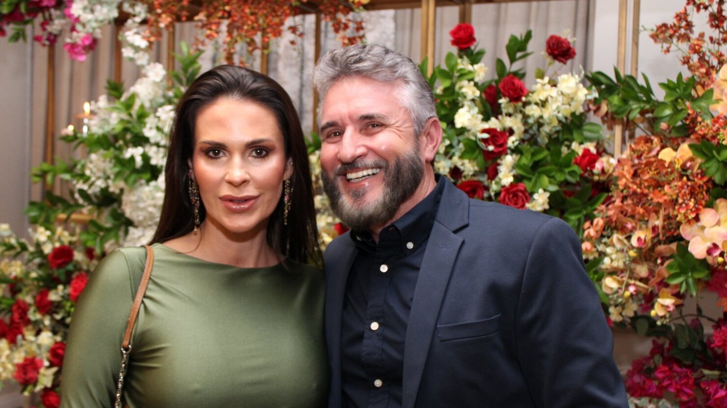 Casal Lindner esbanja eleg�ncia e coloca Conc�rdia em evid�ncia por onde passa. - Fotos: Lu�s Longhini