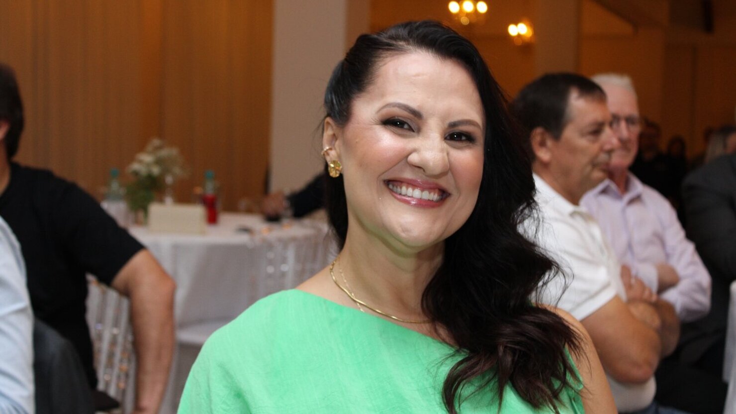 Sandra Redin, carisma e dedica��o que inspiram � sempre presente e fazendo a diferen�a em Conc�rdia. - Foto: Lu�s Longhini