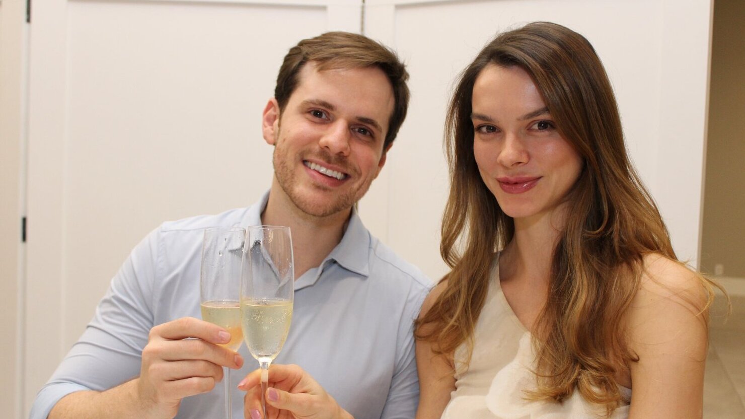 Renan e Camilla: Harmonia que fala por si. - Foto: Lu�s Longhini