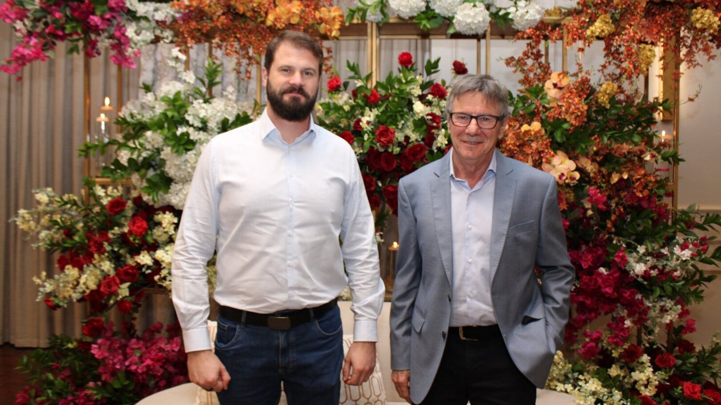 Carlos Alberto Biesuz, o Baca, e Lucas Biesuz: um legado de valores, respeito e uni�o que atravessa gera��es. - Foto: Lu�s Longhini
