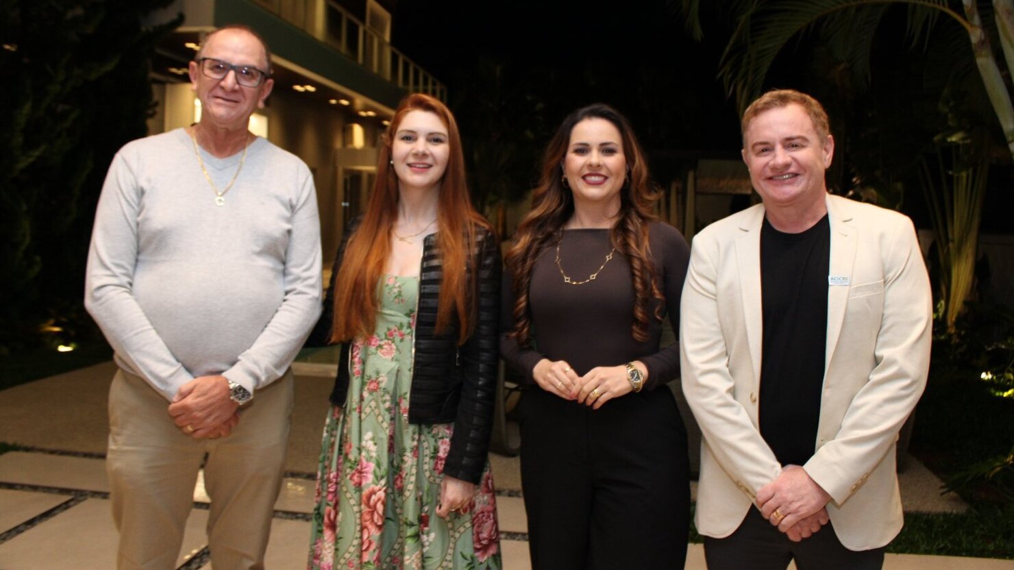 Vieira e Canesso recebem a Deputada estadual Ana Campagnolo e a vereadora concordiense Fernanda Dilda. - Fotos: Lu�s Longhini